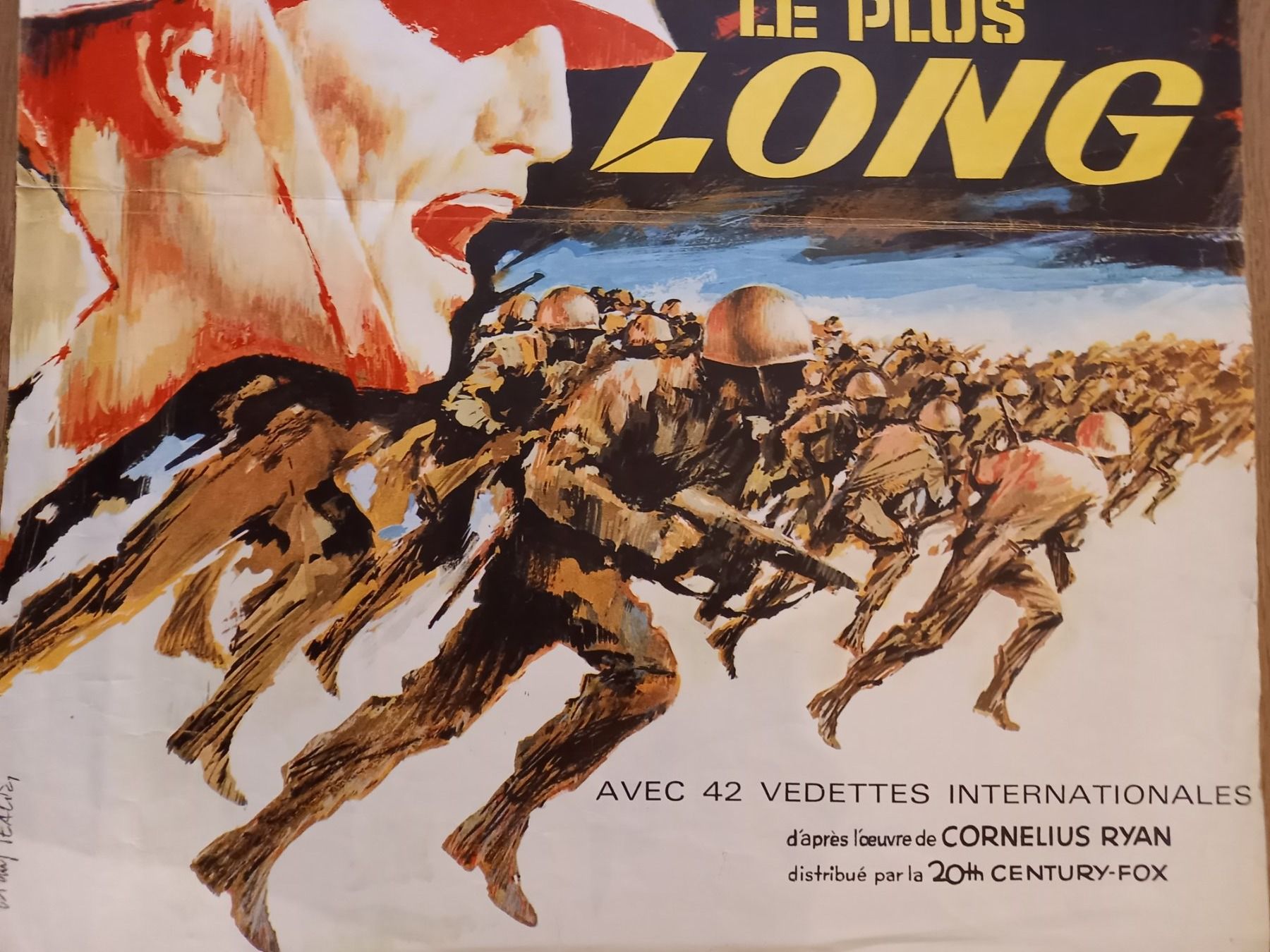 Poster & Bilder: belle affiche de cinéma "le jour le plus long" – Gebraucht aus Lausanne von leneko 3