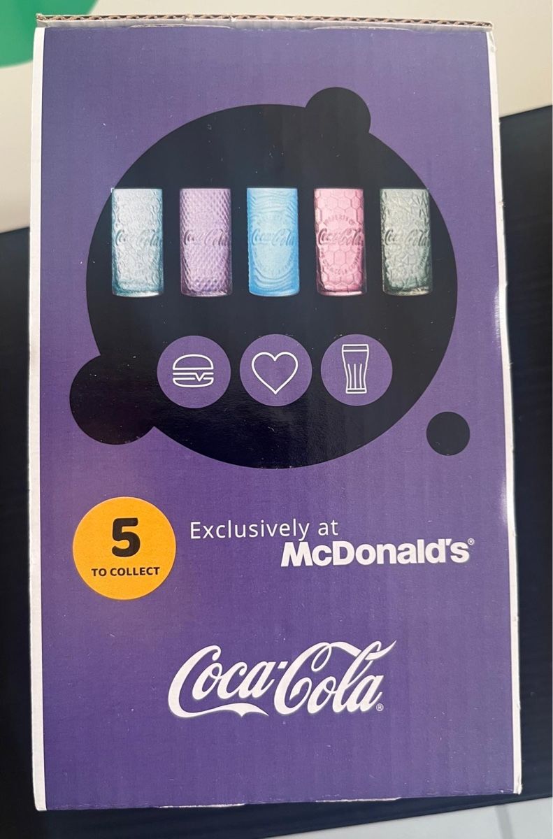 Sucrier Publicitaire Coca Cola En Verre – 14 X 7 Cm – Neuf – Années 2000