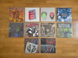10 x Punk Garage Trash P-Trash Records Vinyl LP Konvolut 4