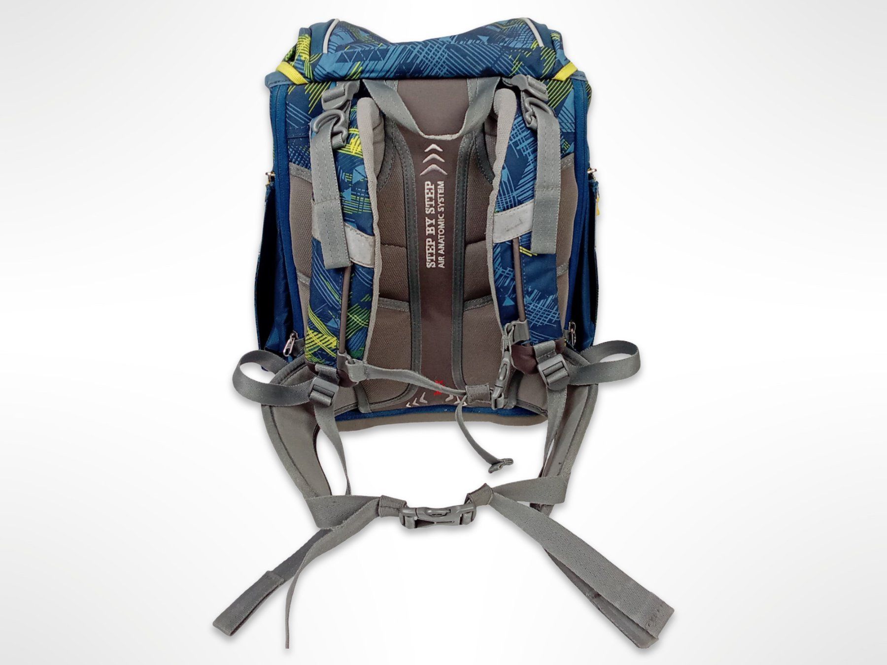 Step by Step Rucksäcke: STEP BY STEP blauer Polizeischulsack – Gebraucht aus Suhr von Restwert_Suhr 3