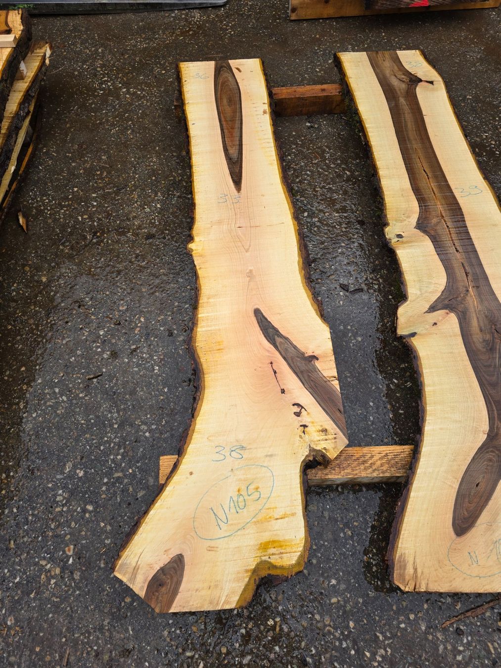 Articoli in legno: Nussbaumbrett Nr. N105 – Nuovo (secondo la descrizione) da Ramsei venduto da Waelchris