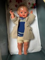 Schildkröt Puppe Antik Nr. 42 Bärbel Bäbi Baby mit Kleidern