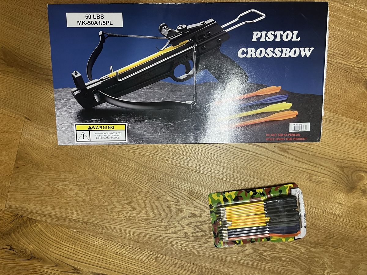 Jouets: Pistolen Armbrust 50 LBS – D'occasion à Thundorf par meli_meli 4