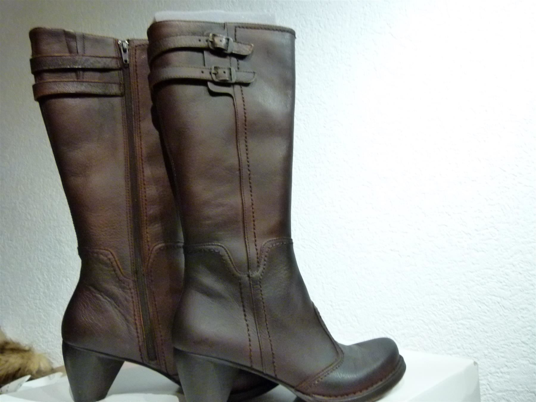 Neosens Damenschuhe: Neosens Leder Stiefel Gr. 36 Lp,358_Fr. – Neu und originalverpackt aus Uerkheim von Justi.y 1