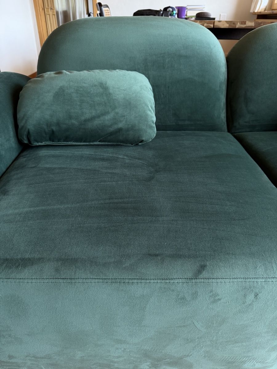 Divani: Sofa velour grün – Usato da Schönried venduto da AlpineBazaar 5