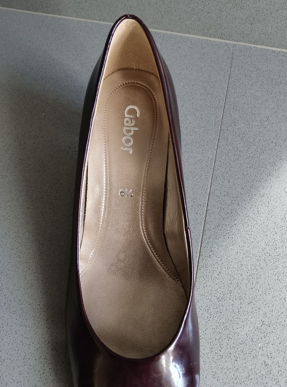Gabor Scarpe da donna: GABOR PUMPS Gr. 40/ Bordeaux Lackleder – Nuovo (secondo la descrizione) da Minusio venduto da Todesca 7