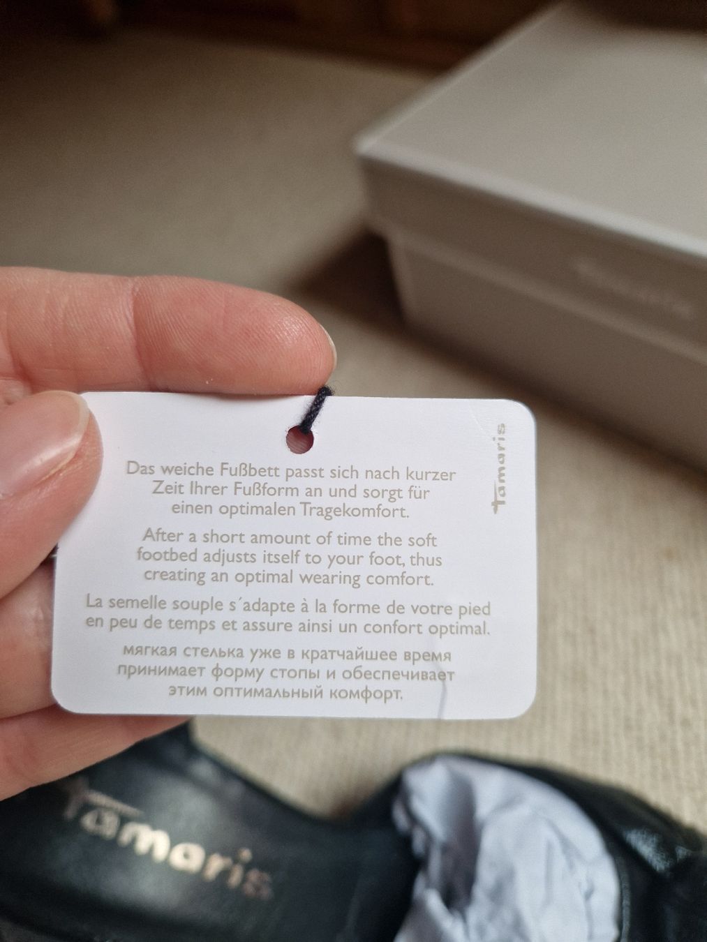 Tamaris Damenschuhe: Tamaris Escarpins noirs élégants pointure 38 NEU – Neu und originalverpackt aus Pully von Patriciaeve 4