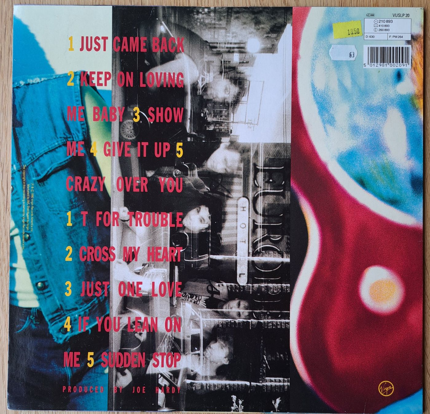 Dischi in vinile: Colin James - Sudden Stop – Usato da Meggen venduto da Ricardokoch 1