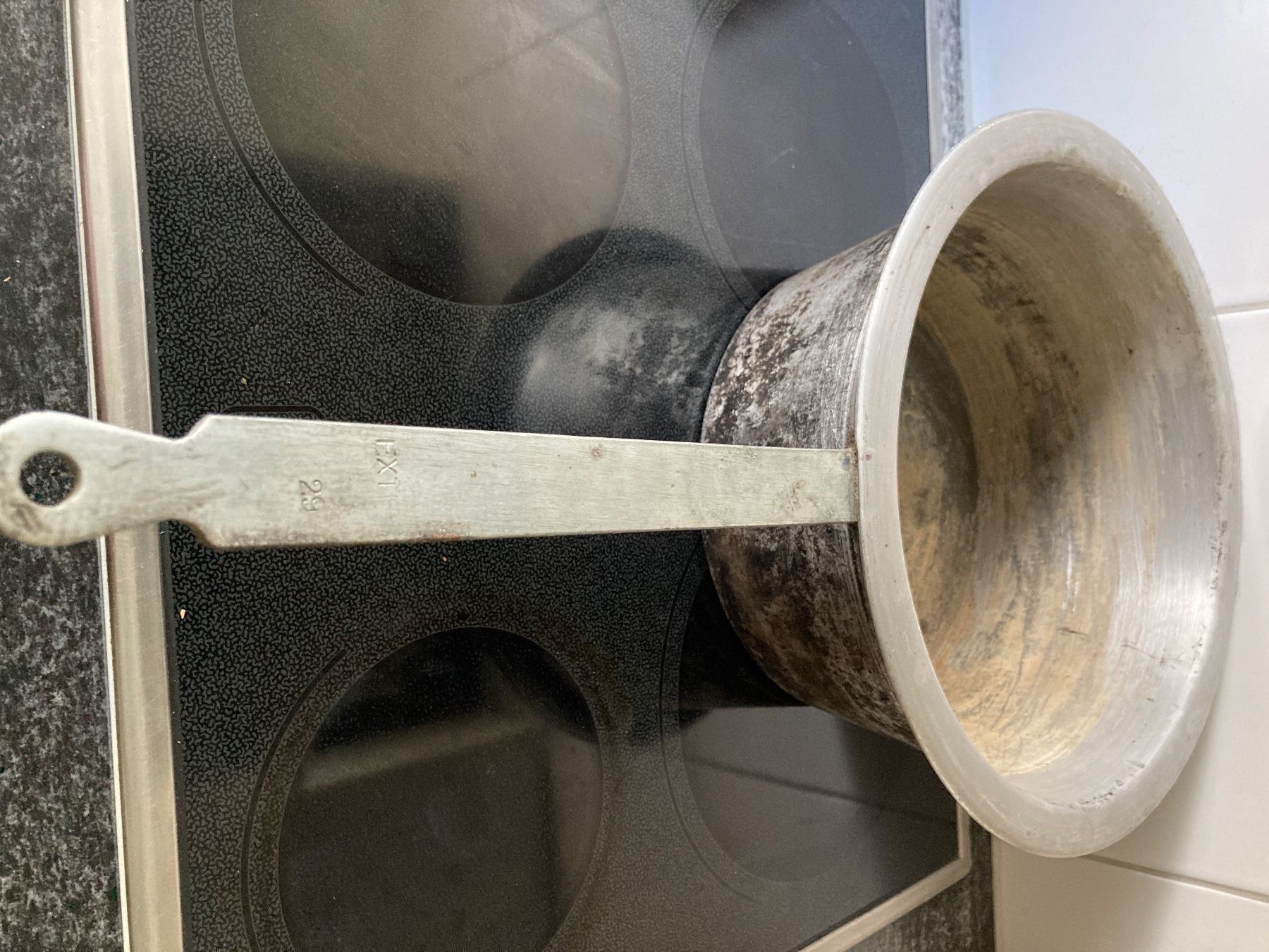 Padelle: Grosse Pfanne für einen Holzofen – Usato da Zürich venduto da Chaeffeler 2