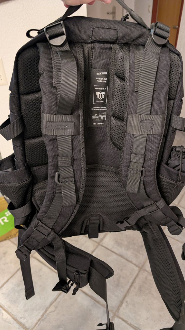 Rucksäcke: RUGSAK ALPHA (Phantom Black) – Neu (gemäss Beschreibung) aus Delémont von Lone-Wolf 1