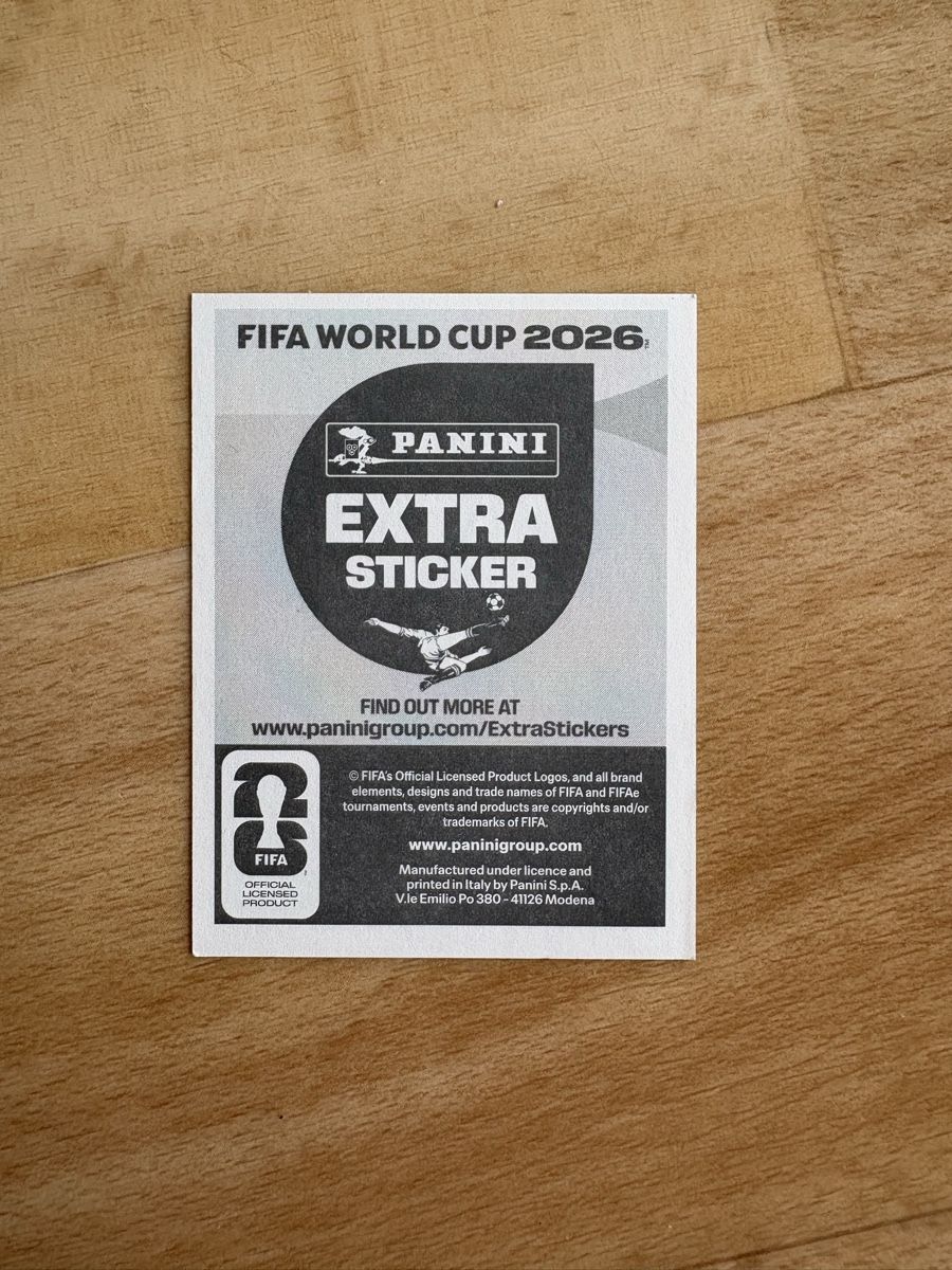 Panini Carte collezionabili: Messi Panini Extra Sticker 2026!  – Nuovo (secondo la descrizione) da Wünnewil venduto da VinRa 1