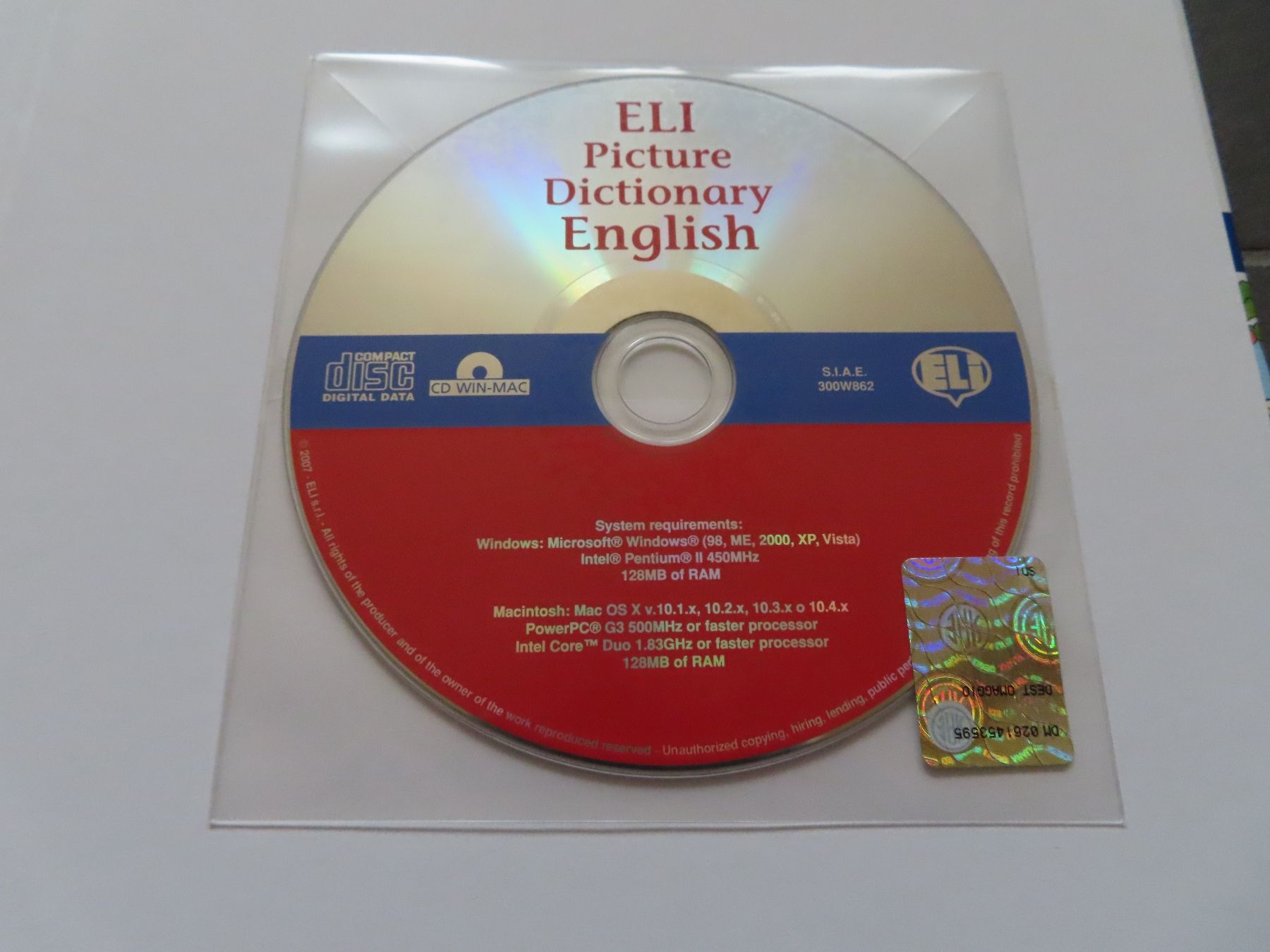 Libri: Eli Picture Dictionary English mit CD-Rom***NEU*** – Nuovo (secondo la descrizione) da Wallenried venduto da Asyano 3