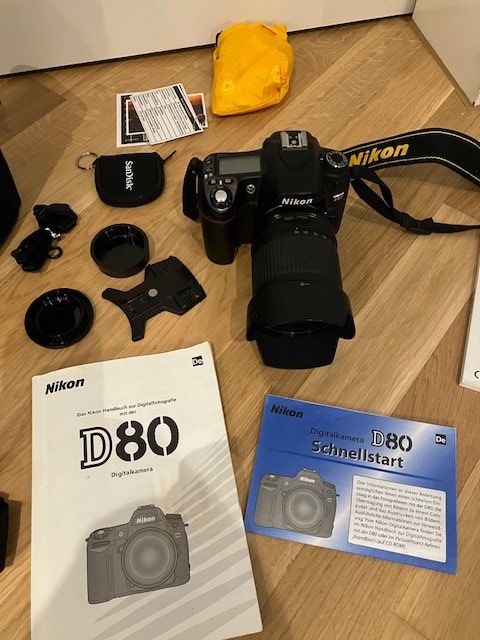Nikon Appareil photo: Nikon D80 Spiegelreflexkamera digital – D'occasion à Lenzburg par michilu83 2