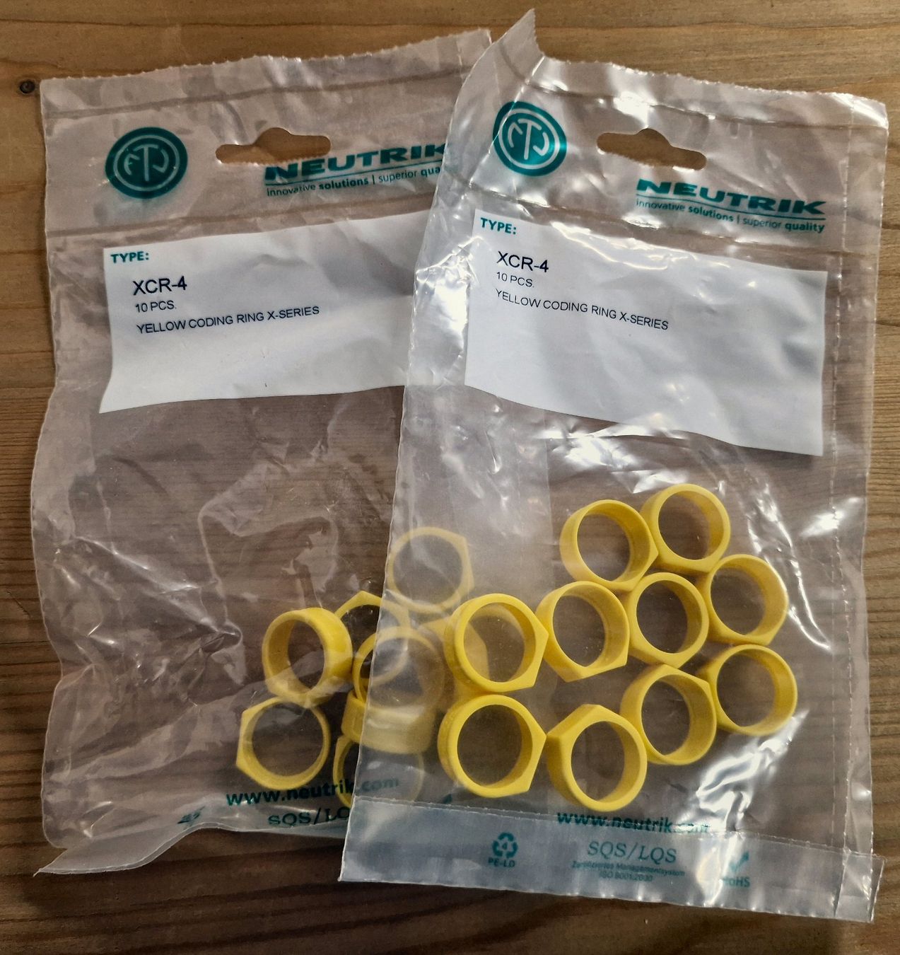 Neutrik Kabel: Neutrik XLR Cable / Plug Coding Rign Pack - 380pcs – Neu und originalverpackt aus Zofingen von Rodeln 4