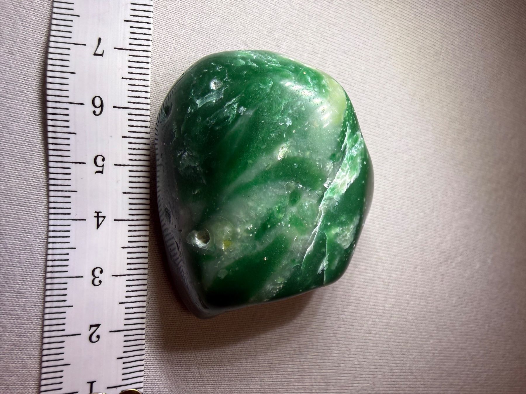 Minerali & Pietre curative: Jade Jadeit Imperial 42,5 gr – Nuovo (secondo la descrizione) da Oberhof venduto da RealStone 7
