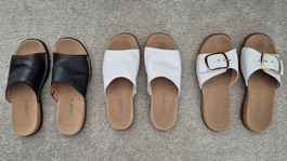 3 Paar Gabor Sandalen, Gr. 40