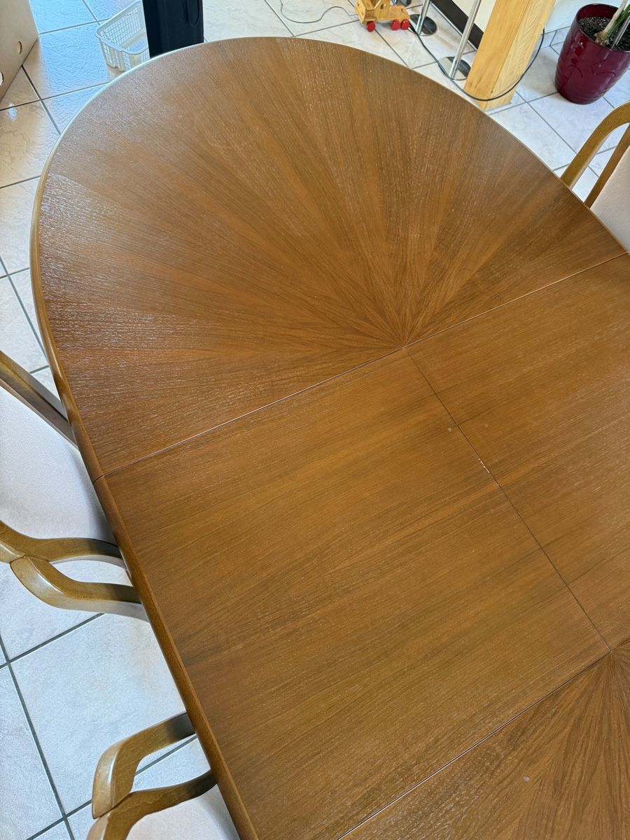 Tischset: Esstisch mit 6 Stühlen, Top Zustand – Neu (gemäss Beschreibung) aus Olten von flosflomarkt 7