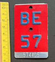 BE 57/ Bern Kanton /Velonummer Nostalgie