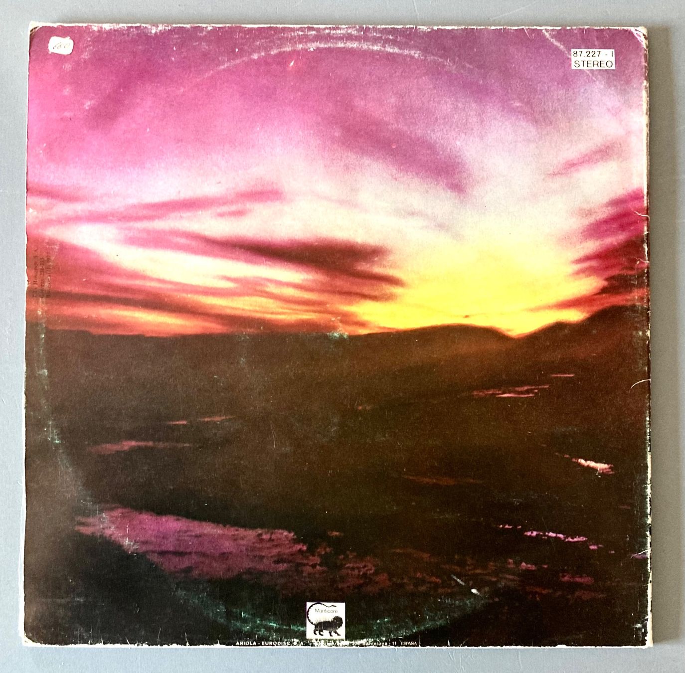 Dischi in vinile: EMERSON LAKE & PALMER - TRILOGY – Usato da Poliez-Pittet venduto da Newtown-Records 1