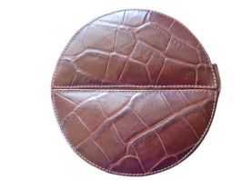 Etui Leder Kroko antik