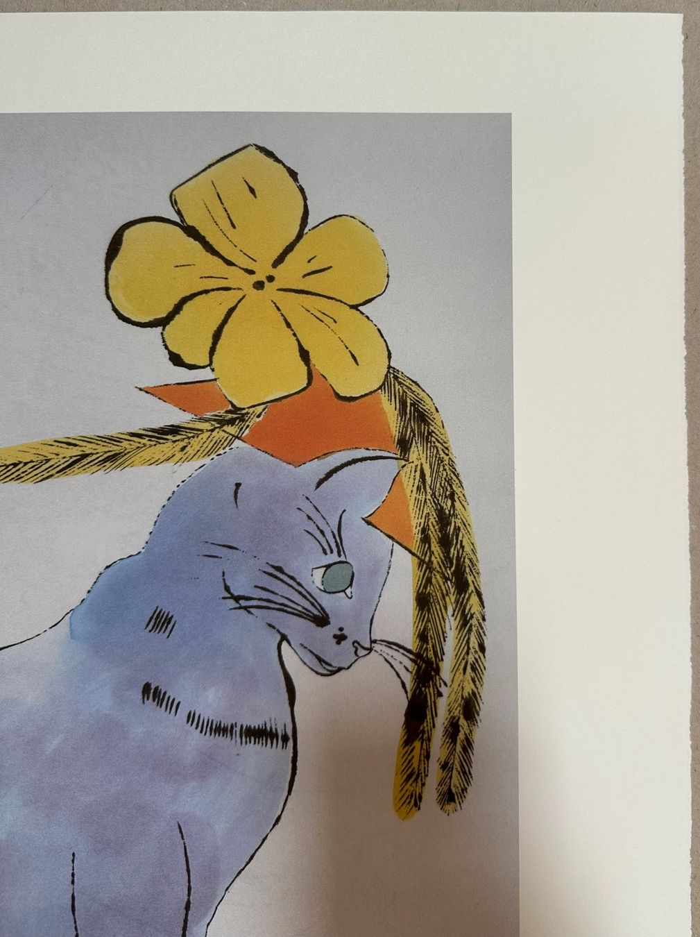 Dipinti: Warhol: Sam the Cat, POP Art 18/100 – Nuovo (secondo la descrizione) da Meilen venduto da Smgdesign 4