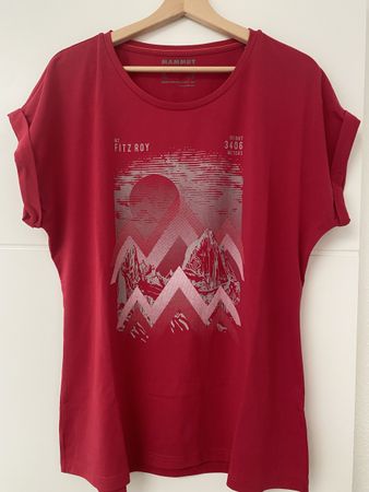 Mammut Damen Funktionsshirt Gr. XL – Mt. Fitz Roy Print