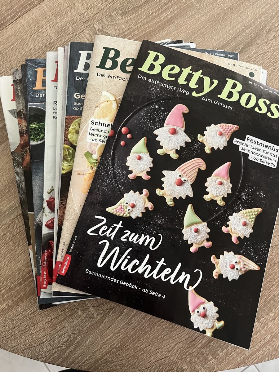 Riviste & Magazine: Betty Bossi Hefte – Nuovo (secondo la descrizione) da Spiez venduto da nomii20