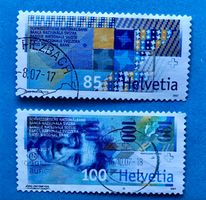 Nr.1220/1221 Stempel Sondermarken 100 Jahre Schweizerische 