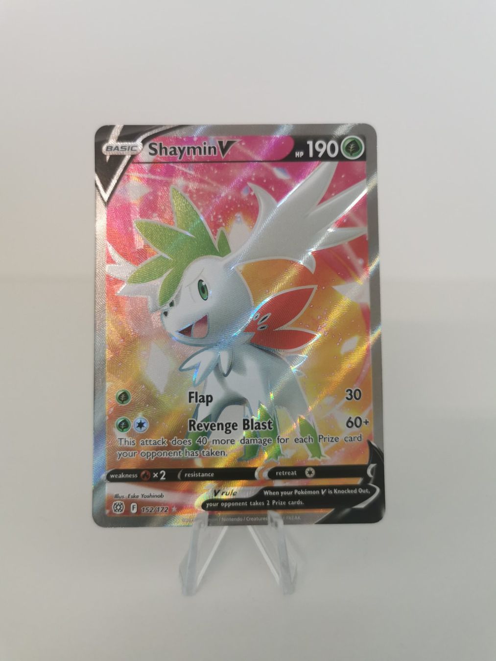 Pokémon Sammelbilder & Trading cards: Shaymin V - Pokemon 152/172 – Gebraucht aus Dulliken von Sefty