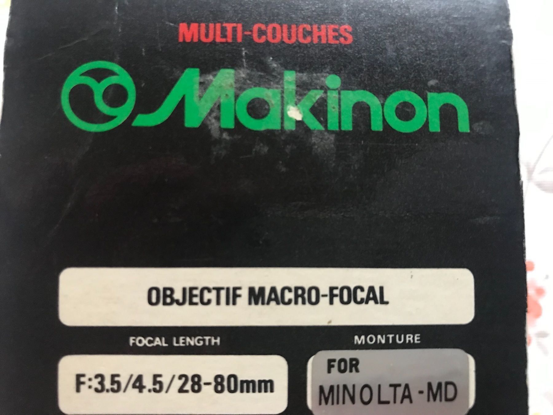 Obiettivi: Makinon Makro Objektiv 28-80mm – Usato da Neuenhof venduto da Himmel2 3
