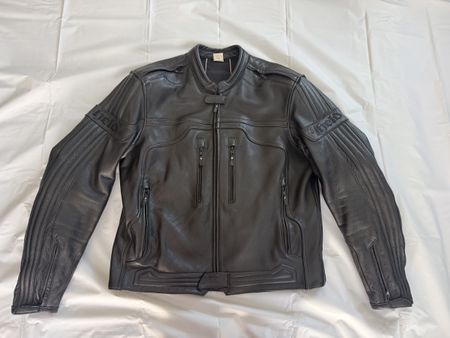Held Real Leather Jacket Motorbike Size 60 Motorrad Jacke
