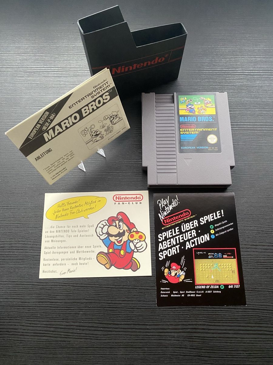 Nintendo Giochi: NES Mario Bros. mit Anleitung & Nintendo Sleeve – Usato da Kirchberg BE venduto da swiss_slab