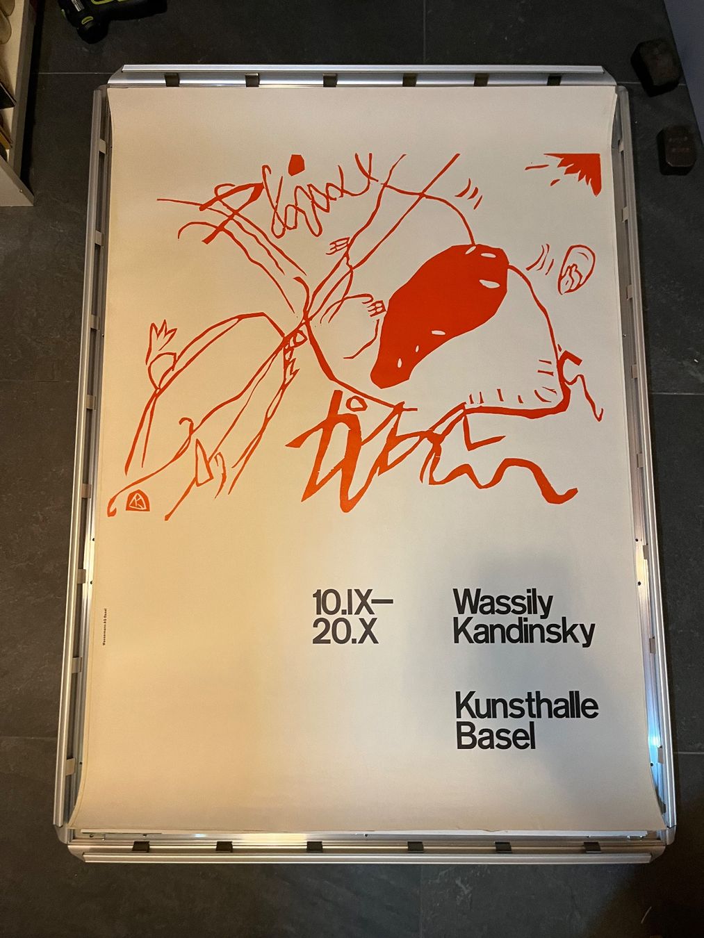Foto & Immagini: plakat , kandinski wassily, um 1963, basel – Usato da Emmenmatt venduto da flyrecords