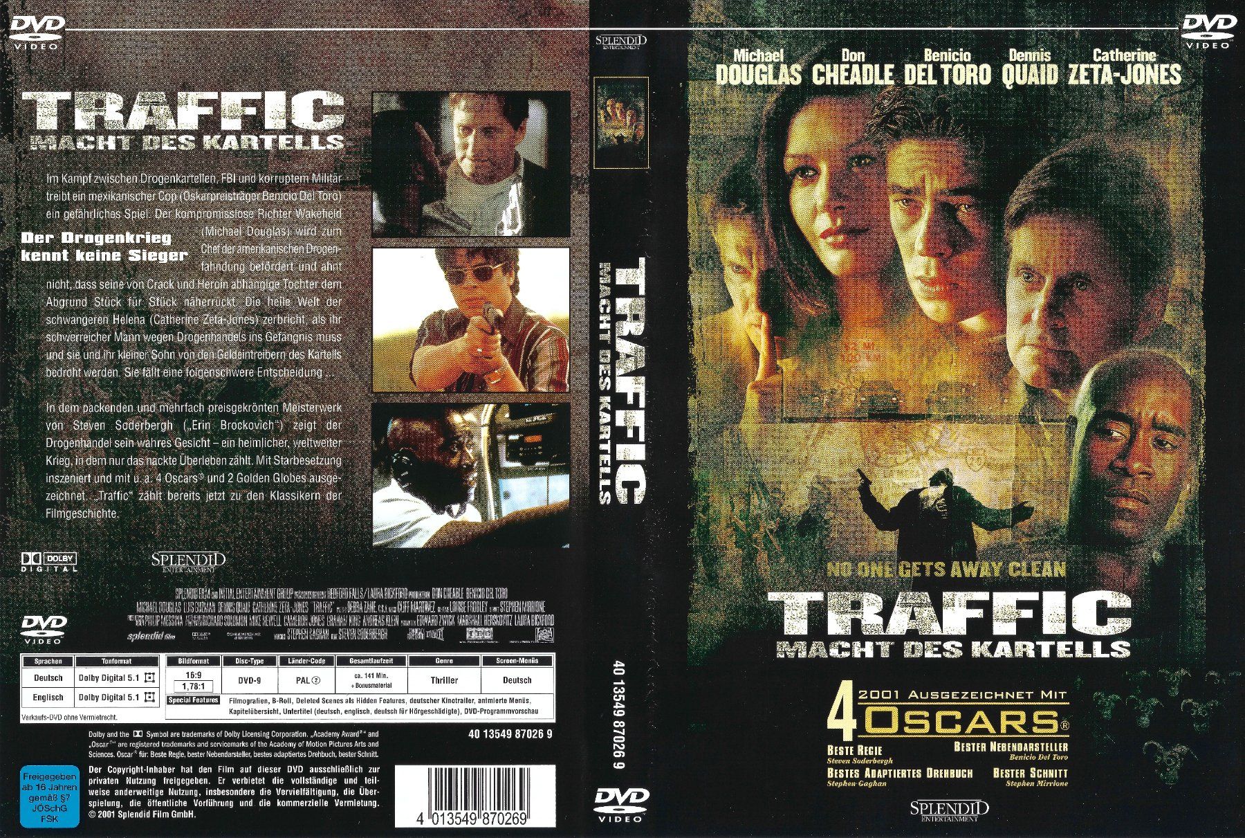 Tous les DVDs: Traffic - Macht des Kartells – D'occasion à Zürich par Cineasten