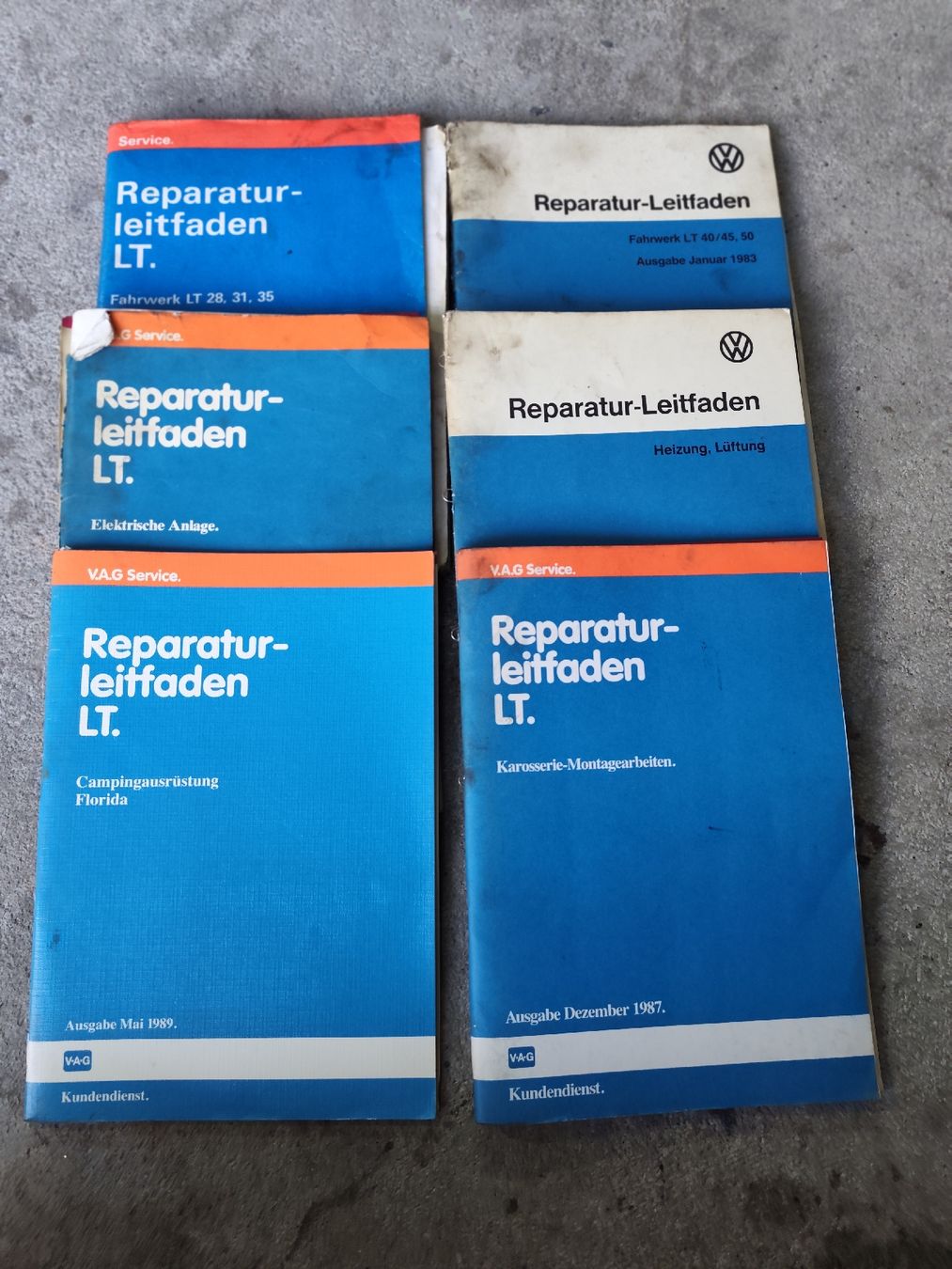 Libri: Werkstatthandbücher VW LT  – Usato da Rebstein venduto da andi322 1
