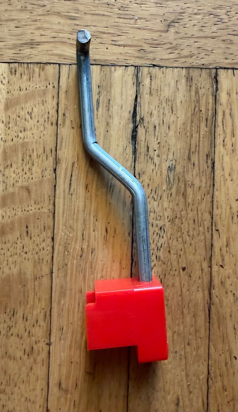 Mofa-Ersatzteile: Choke Hebel in rot Piaggio Ciao – Neu (gemäss Beschreibung) aus Thusis von chur_city 1