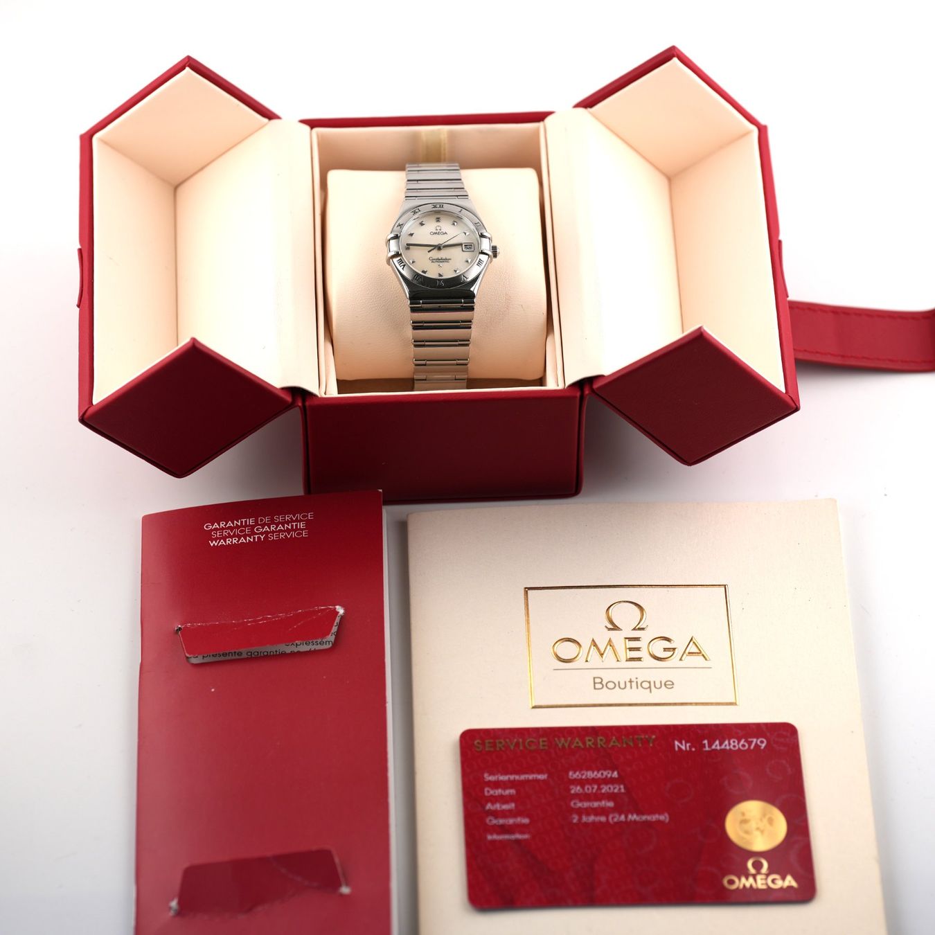 Omega Orologi: Omega Constellation Automatik Damenuhr – Usato da Basel venduto da Vip24 4