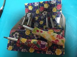 Lot de 9 tournevis motifs floraux avec 4 embouts