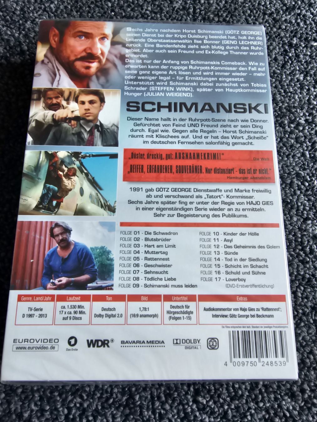 Tutti i DVDs: Schimanski Die Gesamtkollektion  Neuverpackt – Nuovo e nell'imballaggio originale da Ruswil venduto da jan_bxl5 1