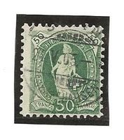 steh. Helvetia 50Rp. gest. Zu#74Dd Mi#69C  24.05.05 [5B7]