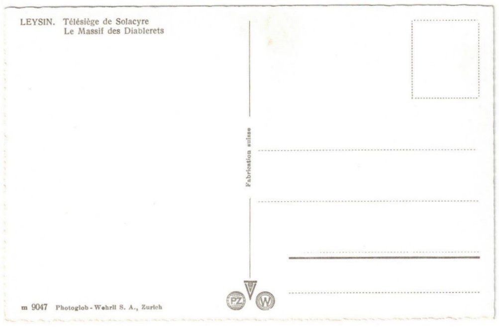 Cartes postales: Leysin - Sessellift Solacyre – D'occasion à Binningen par Mountainrider 1