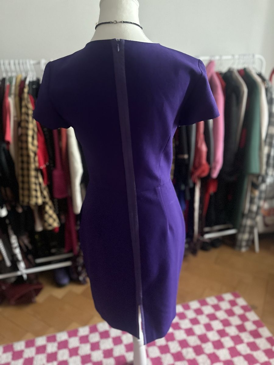 Kleider: Vintage Kleid violett – Gebraucht aus Zürich von PuraVida111 3