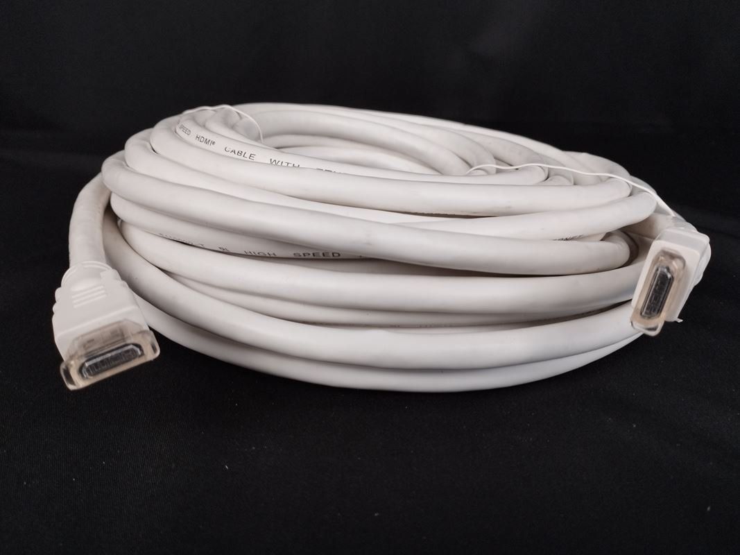 Cavi: VALUE Hdmi Kabel 15 Meter weiss – Nuovo (secondo la descrizione) da Schübelbach venduto da Restwert_Schubelbach 1