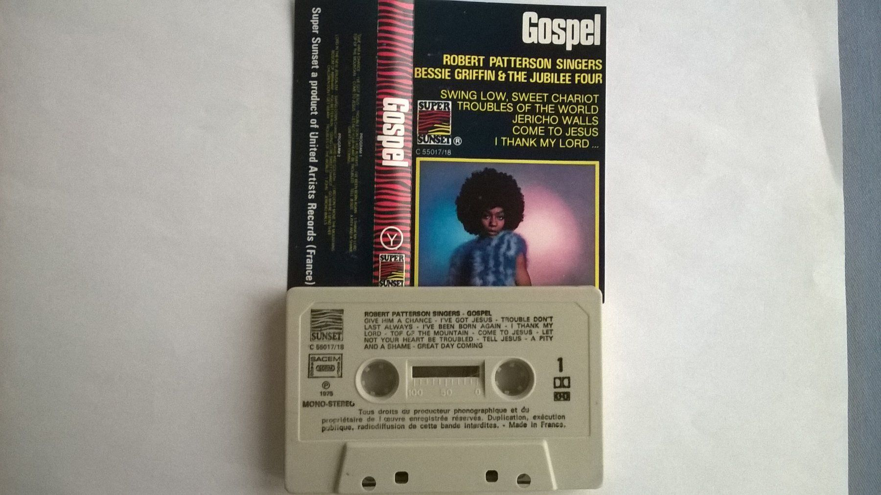 Musicassette: Cassette audio gospel 1975 – Usato da Fontainemelon venduto da cathare67 1