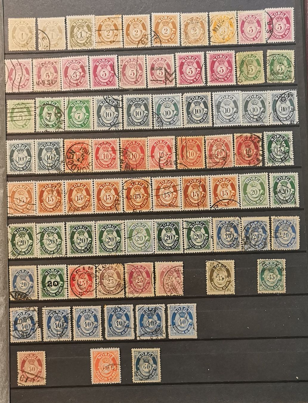 Alle Briefmarken: Norwegen – Gebraucht aus Aadorf von Chnorli-Furz 6