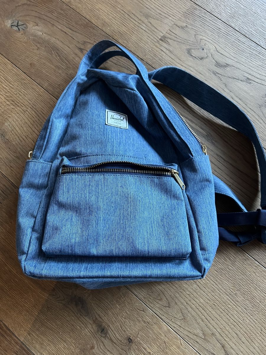 Herschel Rucksäcke: Kleiner blauer Herschel-Rucksack – Gebraucht aus Uerikon von Saffagirl