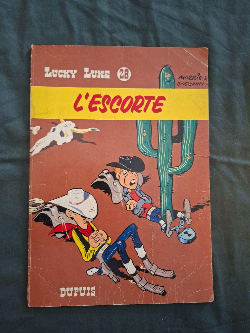 Lucky Luke T. 28 L'Escorte / Broché / EO 1966 BE+ Coté (Gebraucht) in ...