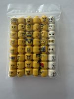 Lego Minifiguren Köpfe, Mix, 48 Stück 