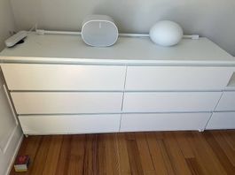 Kommode weiss IKEA Malm 4 Möbel