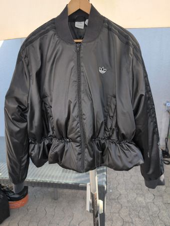 Veste bomber Adidas noire femme taille 40 neuf